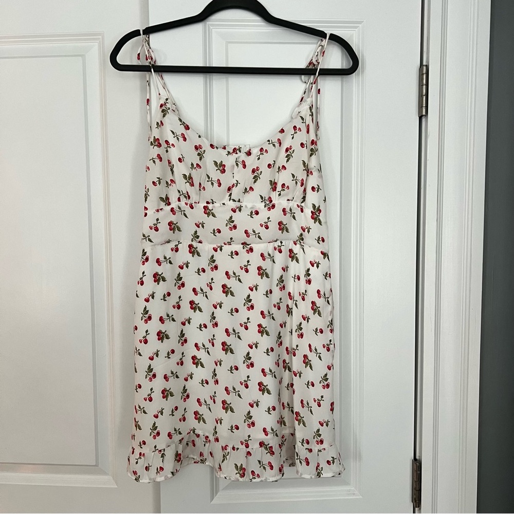 A&F cherries mini dress